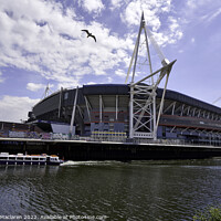 Buy canvas prints of The Principality Stadium, Cardiff, Wales, UK   by Gordon Maclaren