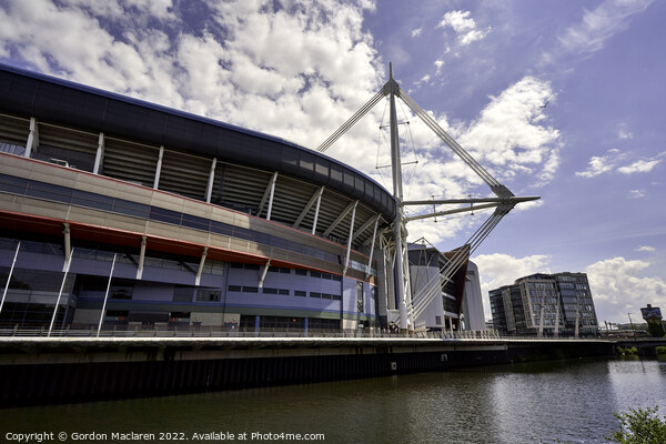 The Principality Stadium, Cardiff, Wales, UK   Picture Board by Gordon Maclaren