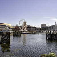 Buy canvas prints of Cardiff Bay, South Wales by Gordon Maclaren