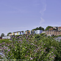 Buy canvas prints of Colourful Bristol Houses by Gordon Maclaren