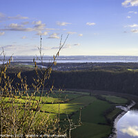 Buy canvas prints of River Wye, Chepstow and the River Severn  by Gordon Maclaren