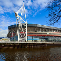 Buy canvas prints of Principality Stadium, Cardiff, South Wales by Gordon Maclaren