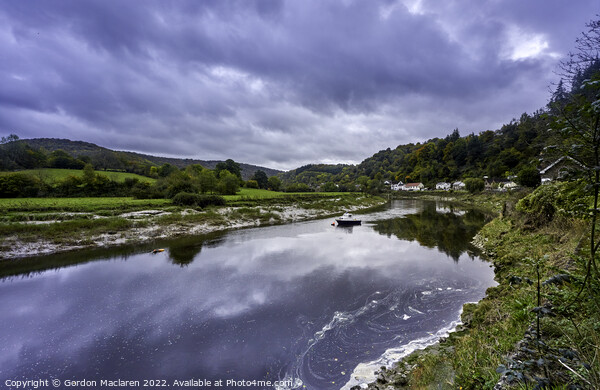 Tintern on the River Wye, Monmouthshire, Wales Picture Board by Gordon Maclaren