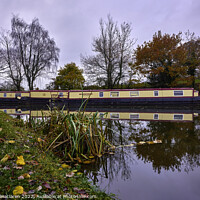 Buy canvas prints of Boats at Goytre Wharf, Brecon & Monmouthshire Canal by Gordon Maclaren