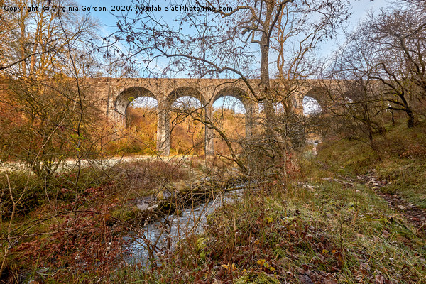 Pont Sarn Viaduct Picture Board by Gordon Maclaren