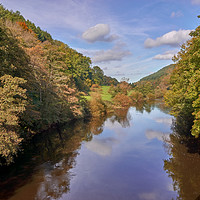 Buy canvas prints of Autumn on the River Wye by Gordon Maclaren