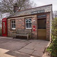 Buy canvas prints of St Fagans Post Office by Gordon Maclaren