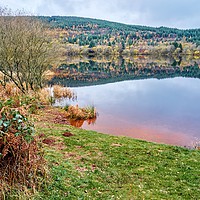Buy canvas prints of Llwyn-Onn Reservoir, Brecon Beacons by Gordon Maclaren