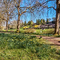 Buy canvas prints of St. Fagans in the Spring by Gordon Maclaren