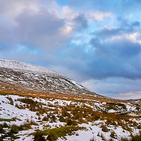 Buy canvas prints of Sunset over the Crybin, Brecon Beacons by Gordon Maclaren