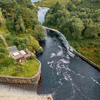 Buy canvas prints of Pen y Garreg Dam, Elan Valley by Gordon Maclaren