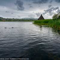 Buy canvas prints of Ducks on Llangorse Lake by Gordon Maclaren