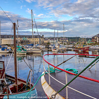 Buy canvas prints of Aberystwyth Marina and Harbour  by Gordon Maclaren