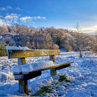 Buy canvas prints of Snowed in, Bargoed South Wales by Gordon Maclaren