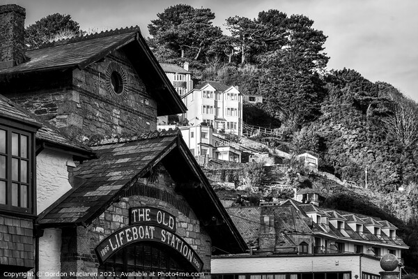 The Old Lifeboat Station, Looe Picture Board by Gordon Maclaren