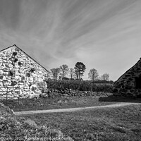 Buy canvas prints of Stone dwellings at St Fagans by Gordon Maclaren