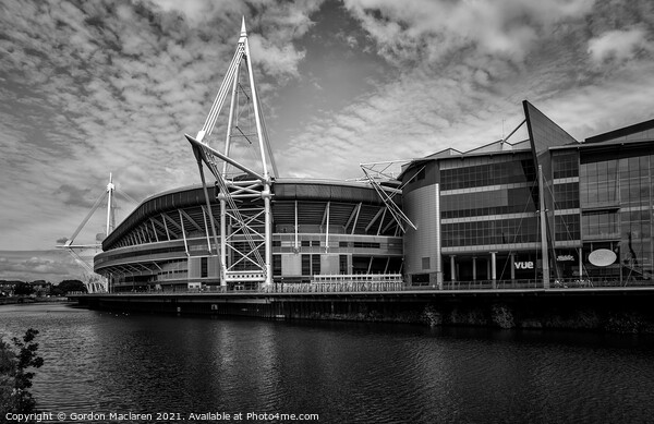 The Millennium Stadium, Cardiff Picture Board by Gordon Maclaren