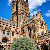 Buy canvas prints of Worcester Cathedral by Gordon Maclaren