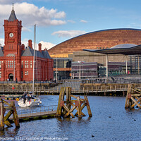 Buy canvas prints of Icons of Cardiff Bay by Gordon Maclaren