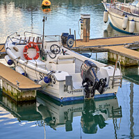Buy canvas prints of Boats moored in Padstow Harbour, Cornwall  by Gordon Maclaren