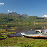 Buy canvas prints of Ben More and Loch Scridain Isle of Mull  by Barbara Jones