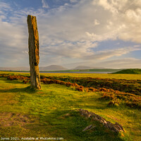 Buy canvas prints of Ring of Brodgar and Hoy, Orkney Isles  by Barbara Jones