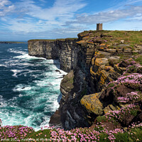 Buy canvas prints of Marwick Head and Brough of Birsay Orkney   by Barbara Jones