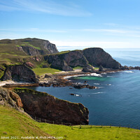 Buy canvas prints of Mull of Oa Nature Reserve Islay Scotland by Barbara Jones