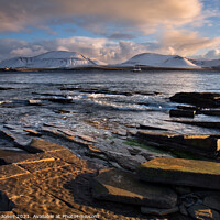 Buy canvas prints of Hoy From Ness Point Orkney Scotland. by Barbara Jones