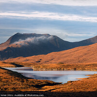 Buy canvas prints of   Autumn View from Knockan Rock by Barbara Jones