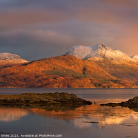 Buy canvas prints of Beinn Sgritheall Sunset Isle of Skye Scotland by Barbara Jones