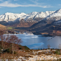 Buy canvas prints of Loch Duich and Kintail in Winter, Scotland.    by Barbara Jones