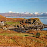 Buy canvas prints of Isle of Skye, Aird of Sleat and Knoydart, Scotland by Barbara Jones