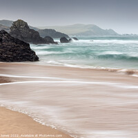 Buy canvas prints of Sango Sands Waves, Durness, NC500 Scotland by Barbara Jones