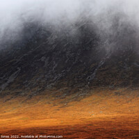 Buy canvas prints of Moody Mountains of Glencoe by Barbara Jones