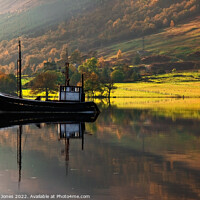Buy canvas prints of Loch Lochy Reflections The Great Glen Scotland. by Barbara Jones