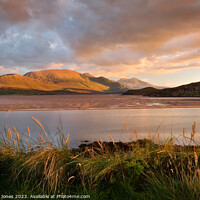 Buy canvas prints of Kyle of Durness Sunset NC500 Scotland. by Barbara Jones