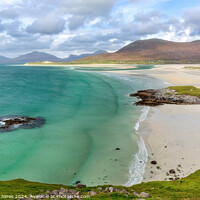 Buy canvas prints of Luskentyre "That" View Isle of Harris Scotland by Barbara Jones