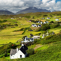 Buy canvas prints of Tarskavaig in Summer Isle of Skye Scotland by Barbara Jones