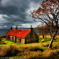 Buy canvas prints of Suisnish Ruin Isle of Skye Scotland by Barbara Jones