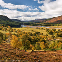 Buy canvas prints of Linn of Dee in Autumn Cairngorms NP Scotland by Barbara Jones