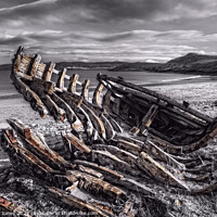 Buy canvas prints of The Reaper Talmine Beach Sutherland Scotland by Barbara Jones