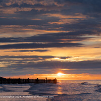 Norfolk Beach Sunset