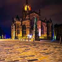 Buy canvas prints of St Giles Cathedral by Steven Lennie