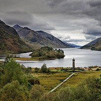 Buy canvas prints of Glenfinnan and Loch Shiel by Steven Lennie