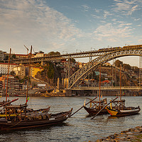 Buy canvas prints of Golden Hour Porto by Steven Lennie