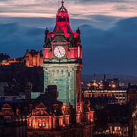 Buy canvas prints of Edinburgh Nights by Steven Lennie