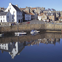 Buy canvas prints of Crail harbour by Adrian Snowball