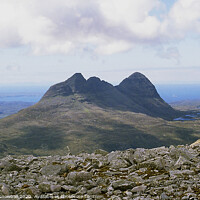 Buy canvas prints of Suilven by Adrian Snowball