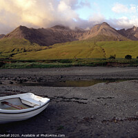 Buy canvas prints of The Cuillin ridge seen from Glen Brittle by Adrian Snowball